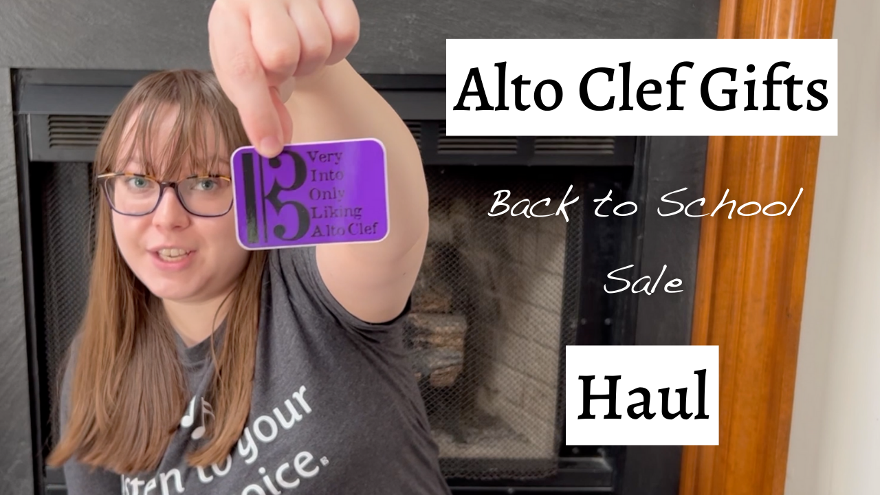 Alto Clef Gifts Haul – Back to School Sale!