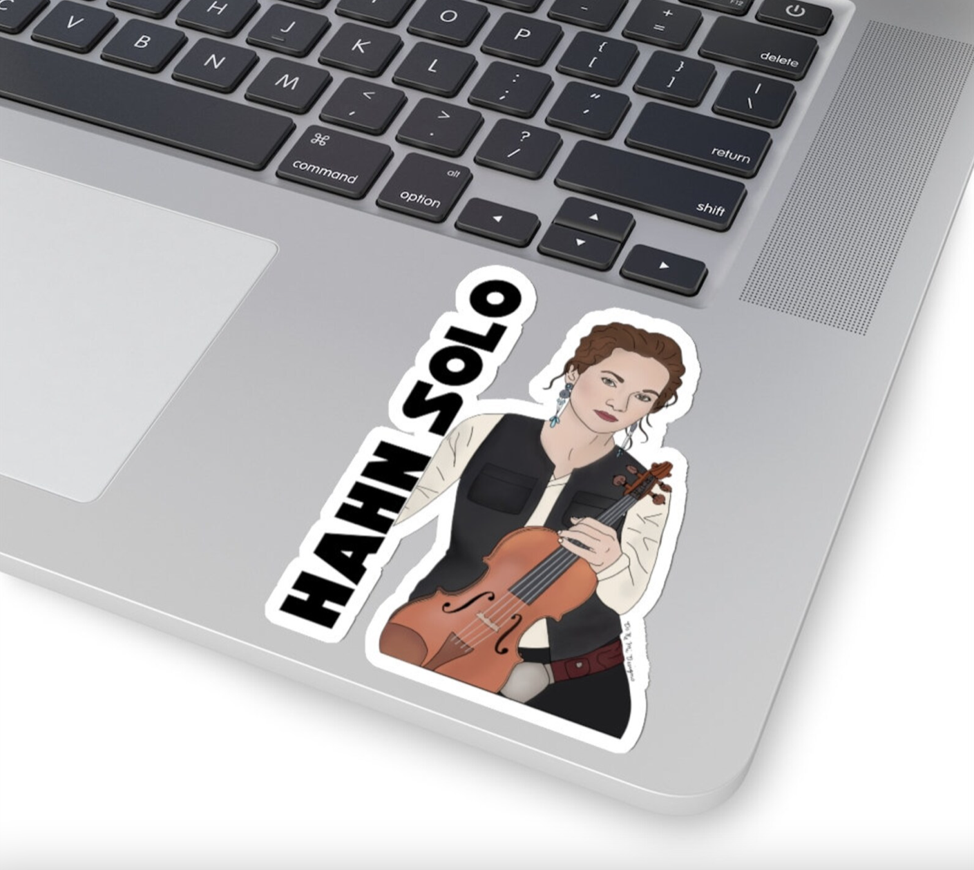 Hahn Solo Hilary Hahn Sticker - Etsy