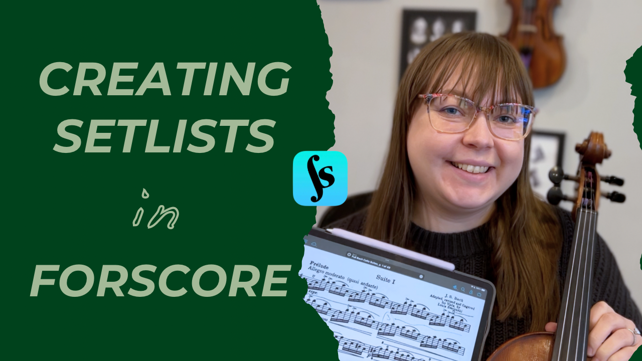 Creating Setlists in Forscore: The Perfect Feature for Gigs!