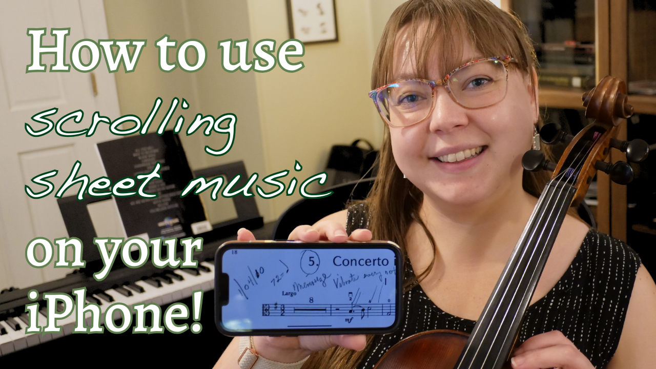Scrolling Sheet Music on iPhone? Try forScore’s Reflow Feature